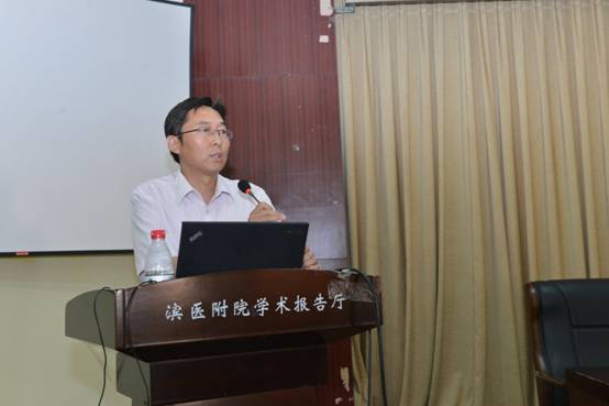 说明: C:/Documents and Settings/Administrator/桌面/ESI推介会yanjiushenchuwanghan/4滨州医学院科研处处长谢书阳.JPG